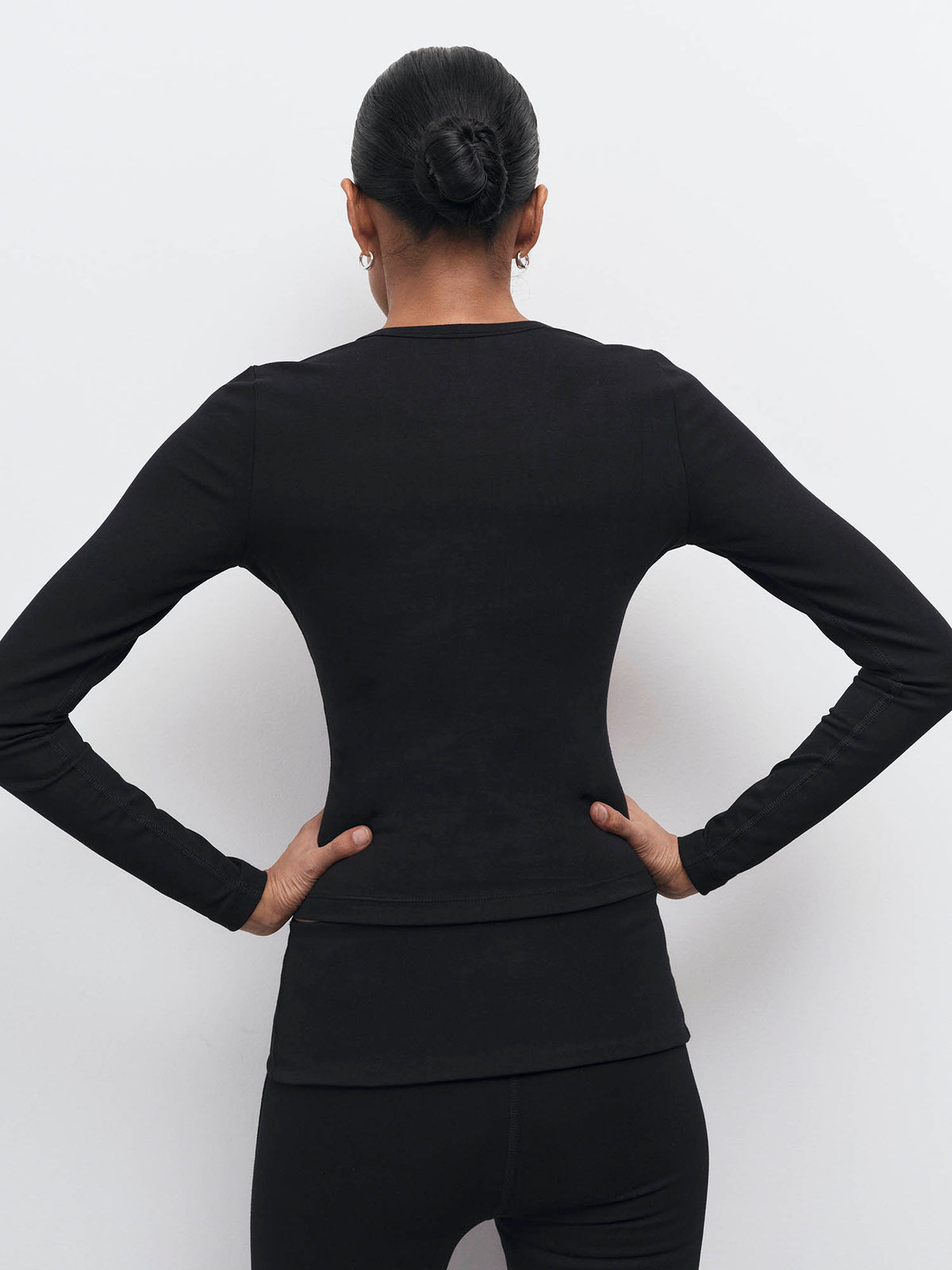 Organic Stretch Long Sleeve Top