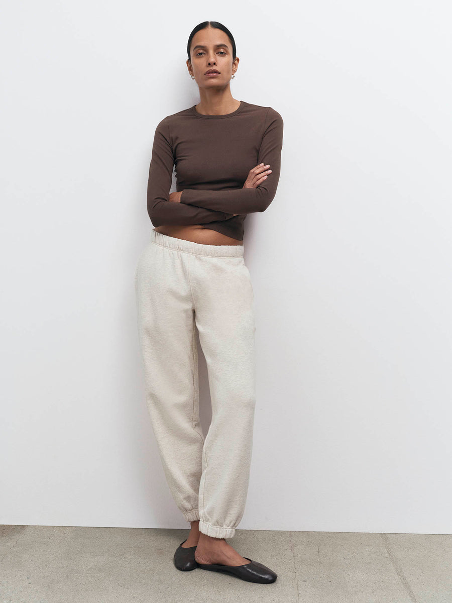 Organic Fleece Relaxed Pocket Sweatpant