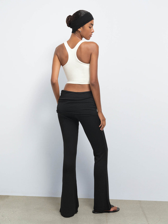 Merino Foldover Pant