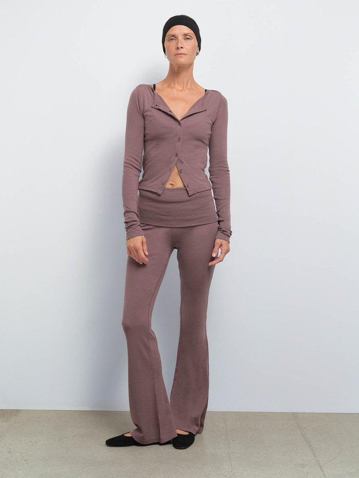 Merino Foldover Pant