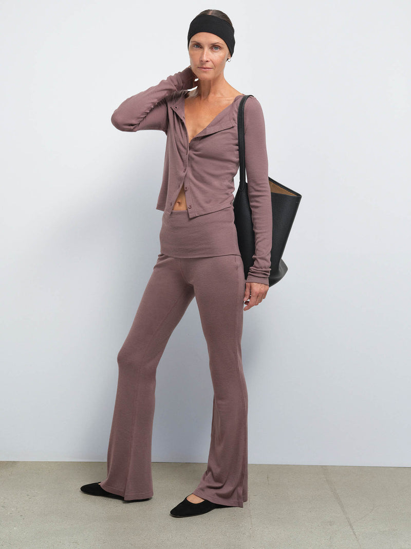 Merino Foldover Pant