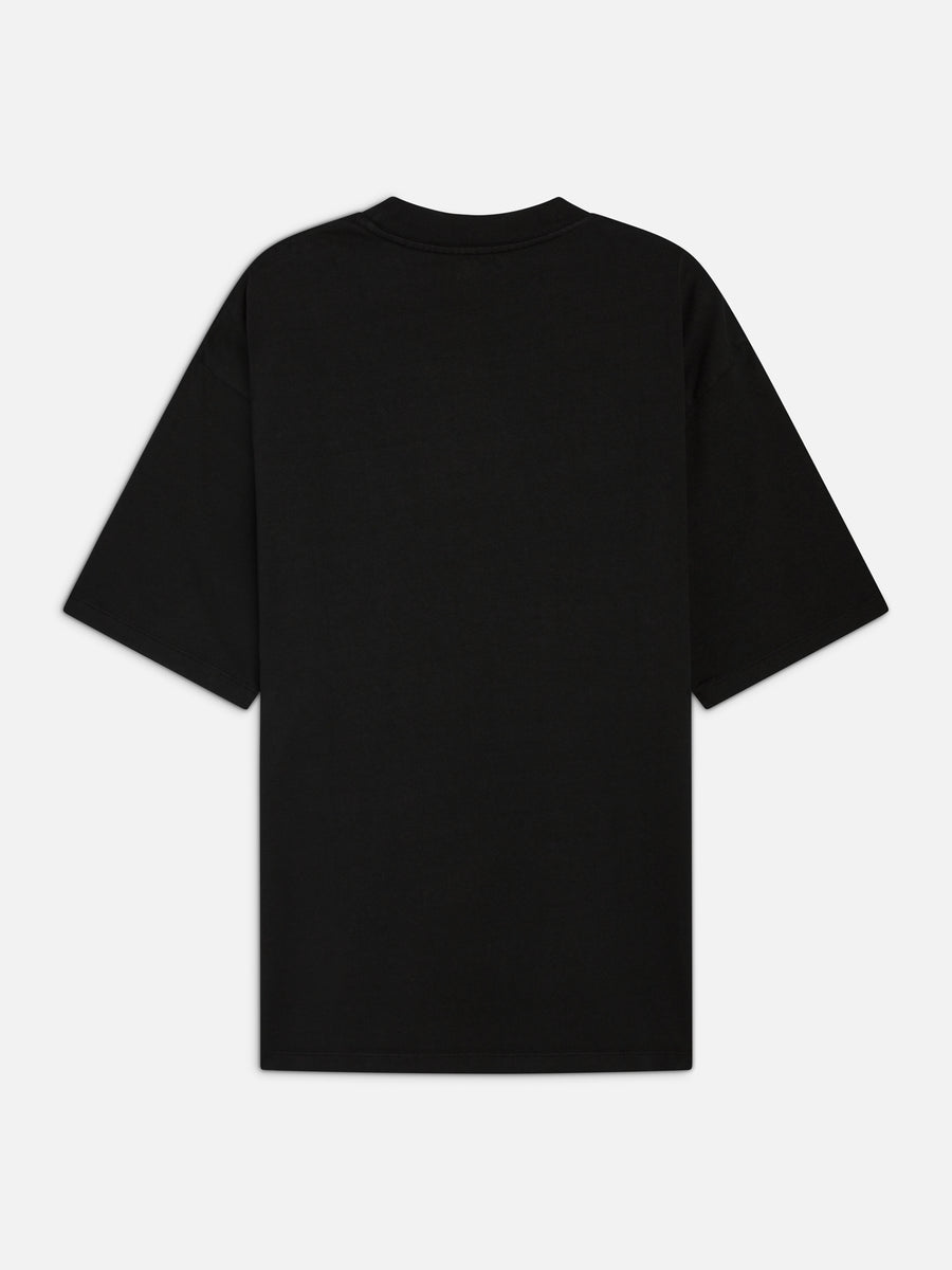 Men's Organic Heavyweight Cotton Relaxed Tee-Tees-MATE the Label-JET BLACK-S-MATE the Label