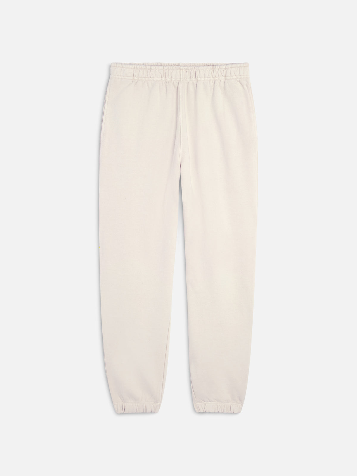 Men's Organic Fleece Relaxed Sweatpant-Sweatpants-MATE the Label-BONE-S-MATE the Label