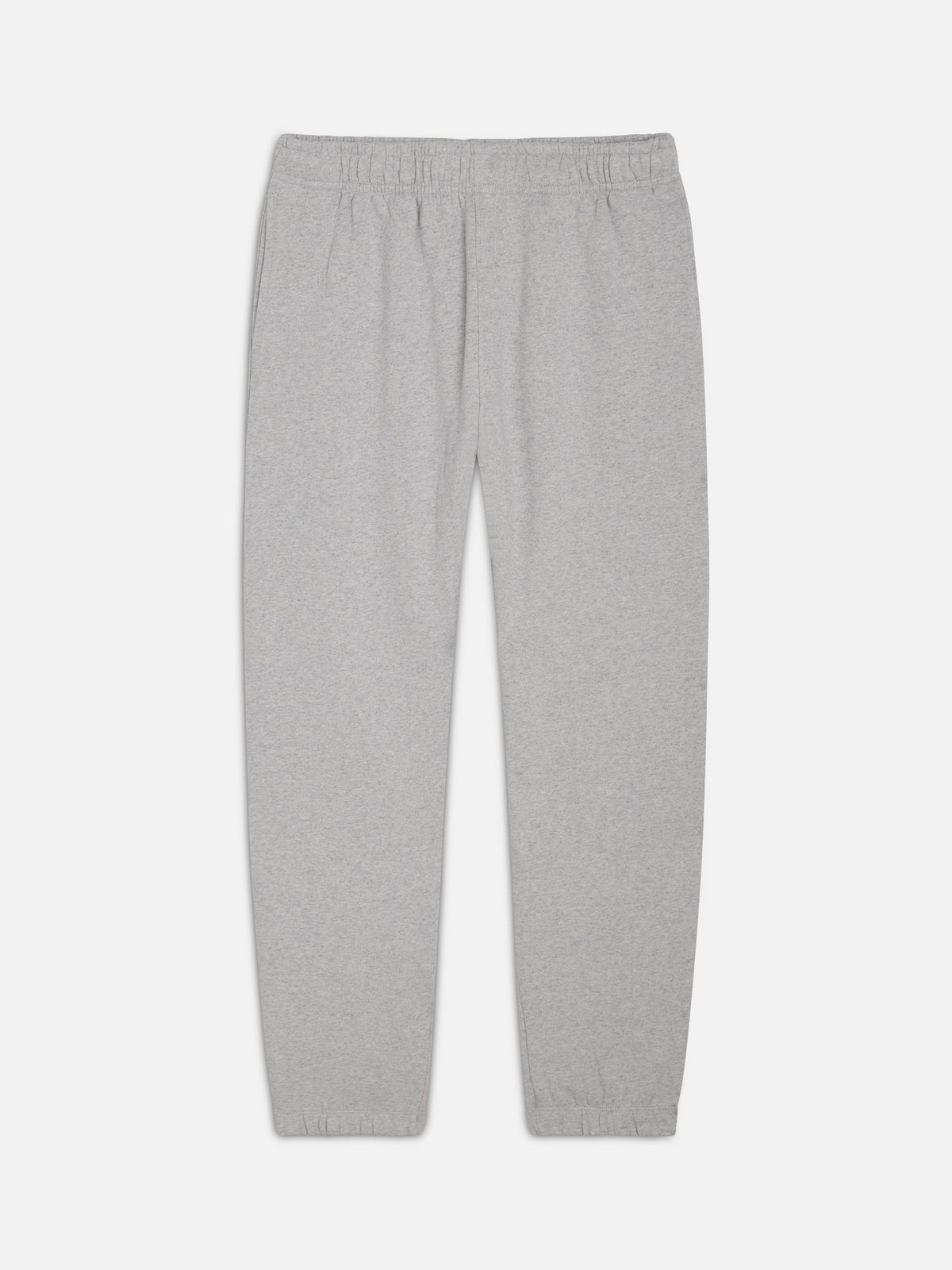 Men's Organic Fleece Relaxed Sweatpant-Sweatpants-MATE the Label-HEATHER GREY-S-MATE the Label