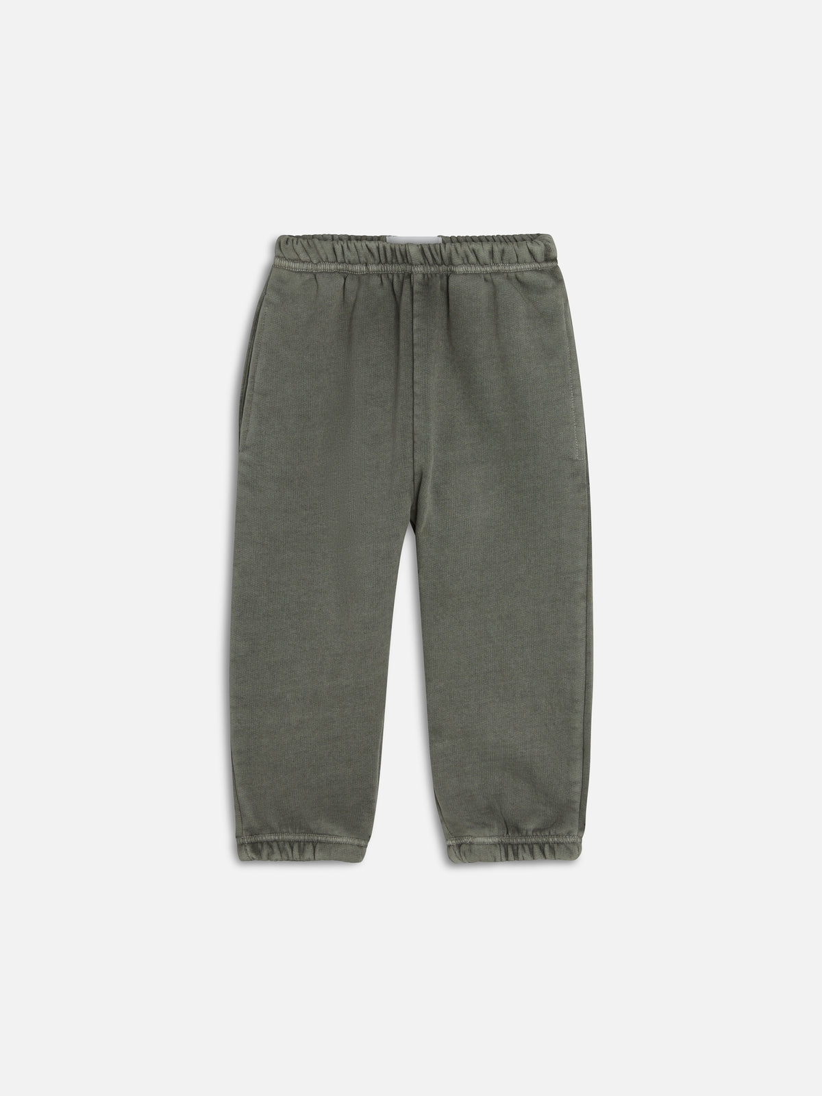 Mini Organic Fleece Sweatpant-Sweatpants-MATE the Label-FOREST-0/6m-MATE the Label