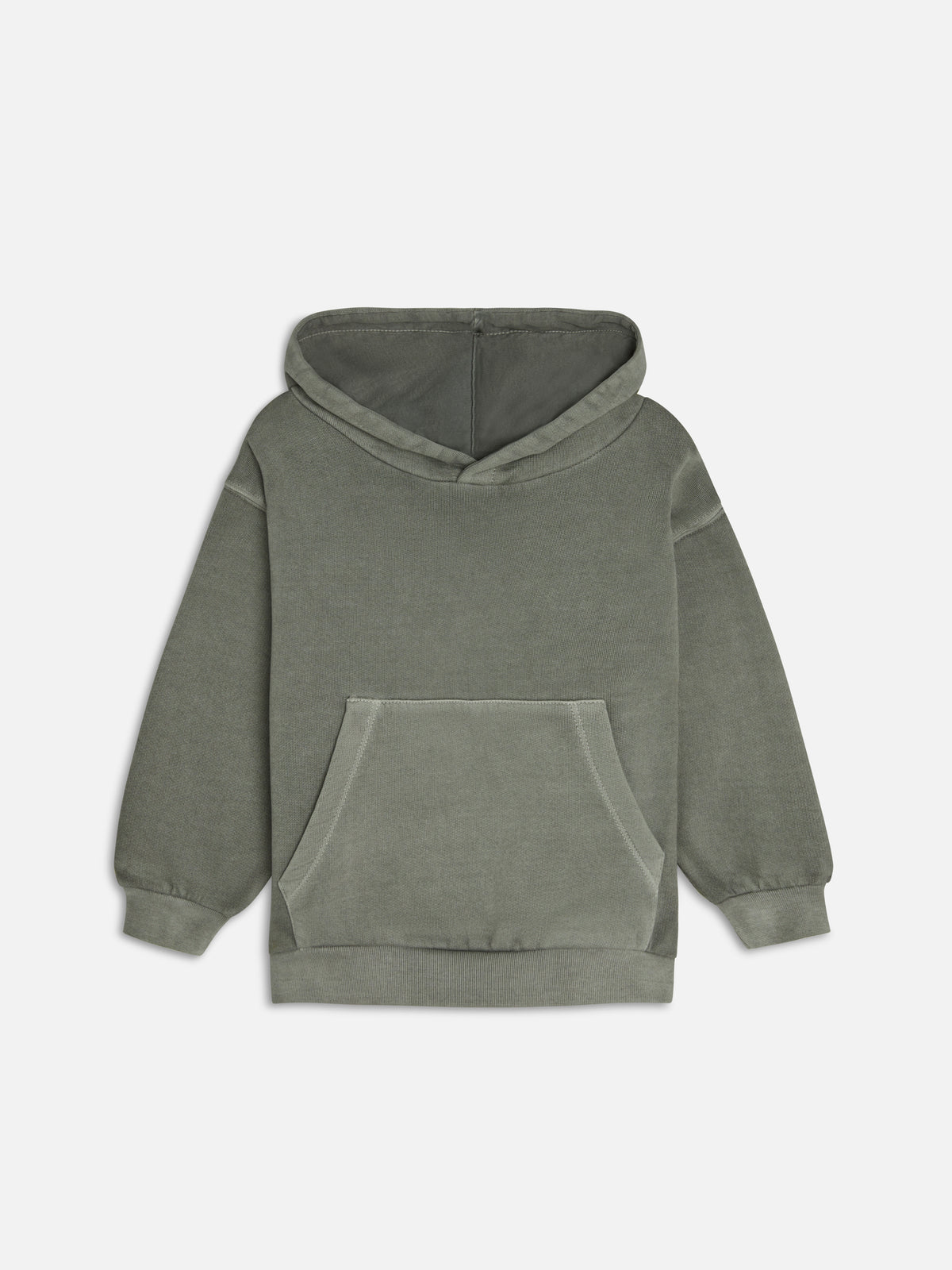 Mini Organic Fleece Hoodie-Sweatshirts-MATE the Label-FOREST-0/6m-MATE the Label