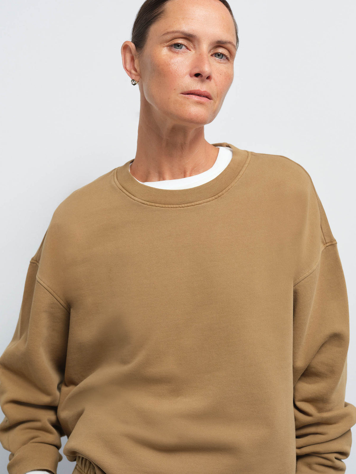 Organic Fleece Oversized Sweatshirt