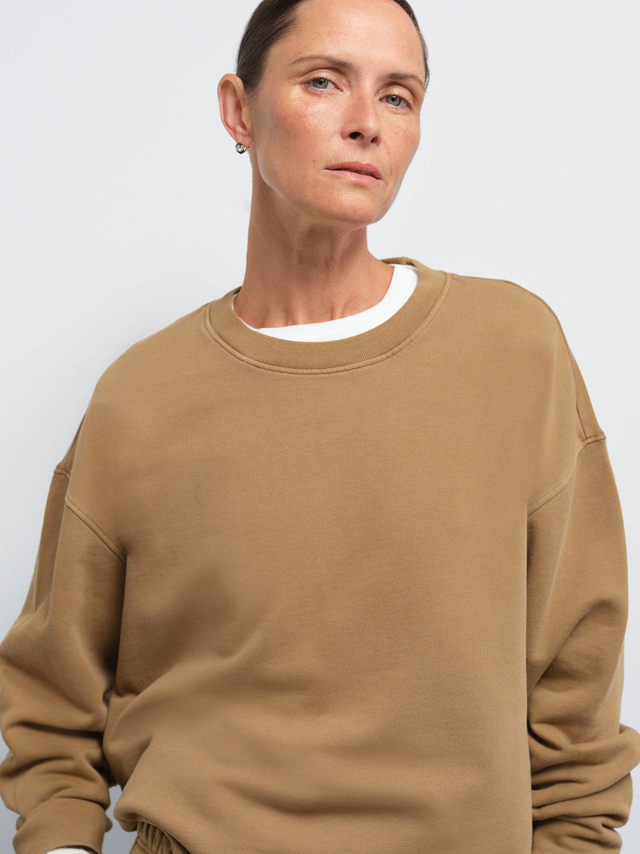 Organic Fleece Oversized Sweatshirt