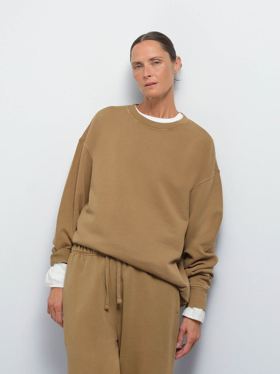 Organic Fleece Oversized Sweatshirt