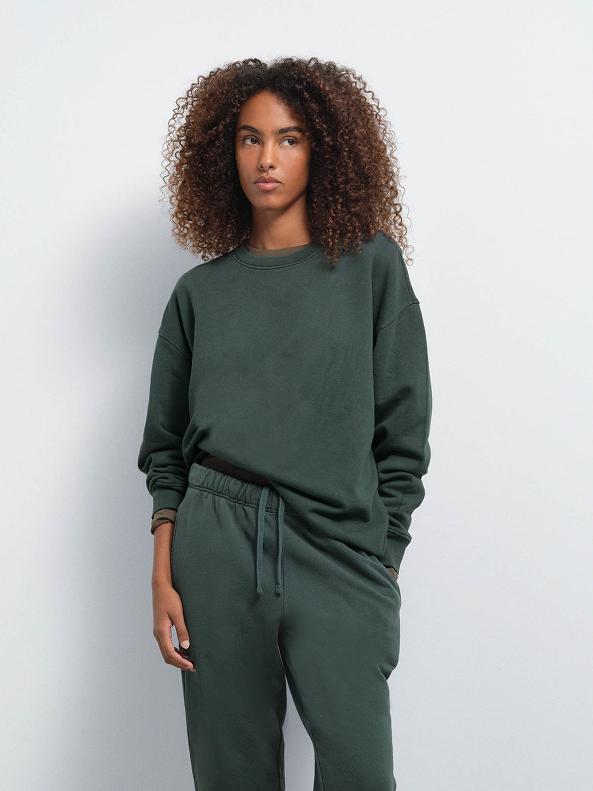 Organic Fleece Oversized Sweatshirt