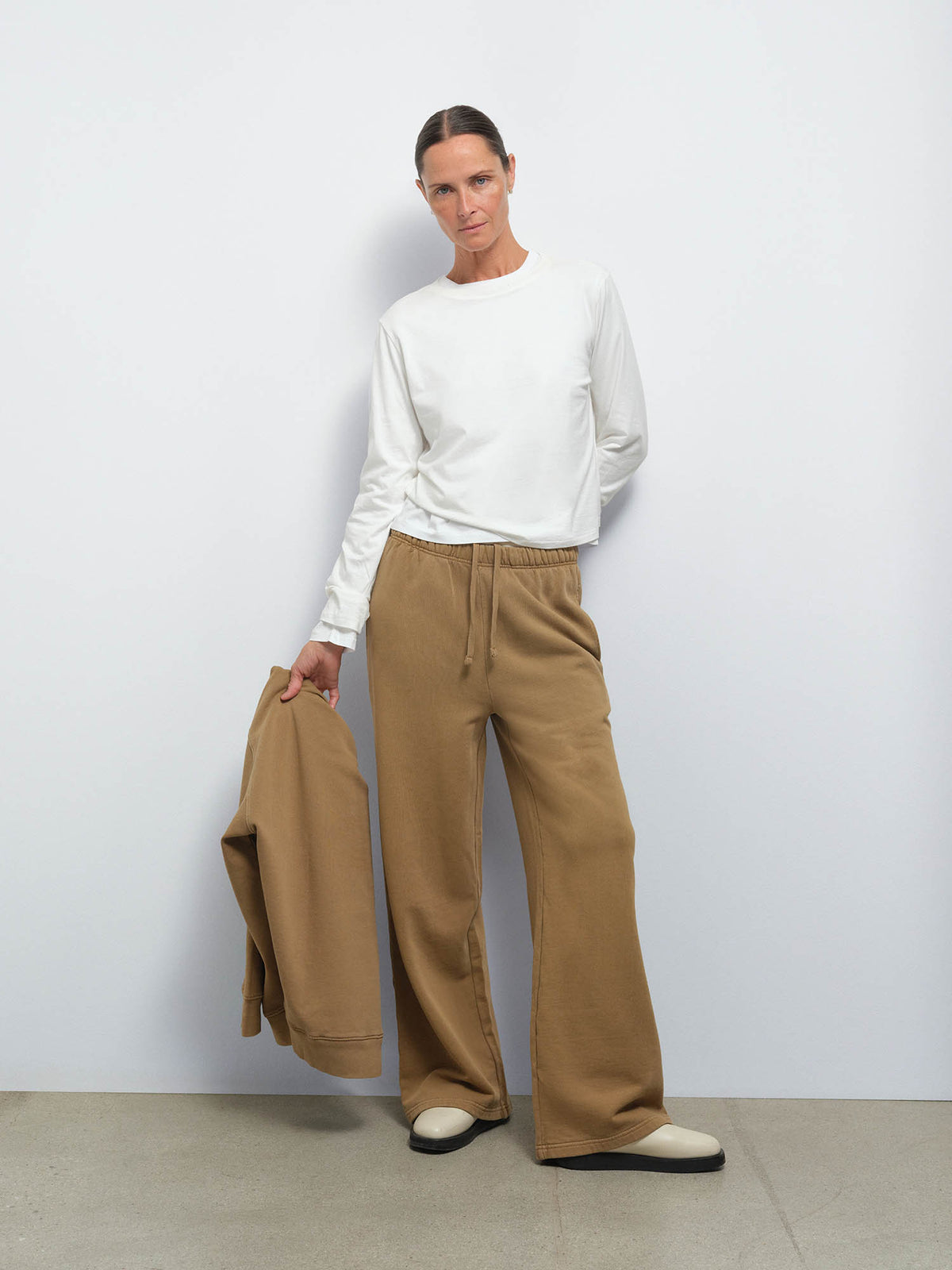 Organic Fleece Straight Leg Sweatpant