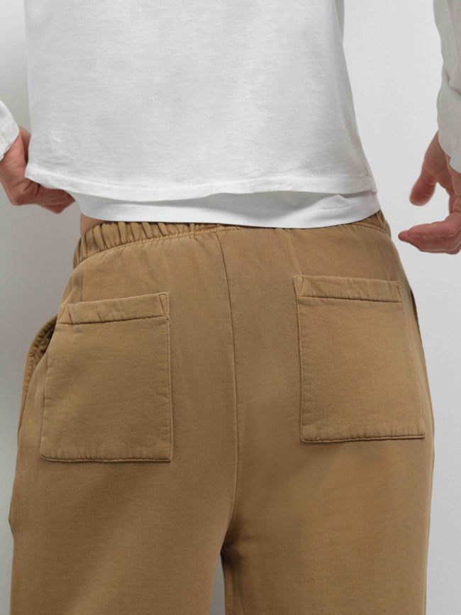 Organic Fleece Straight Leg Sweatpant