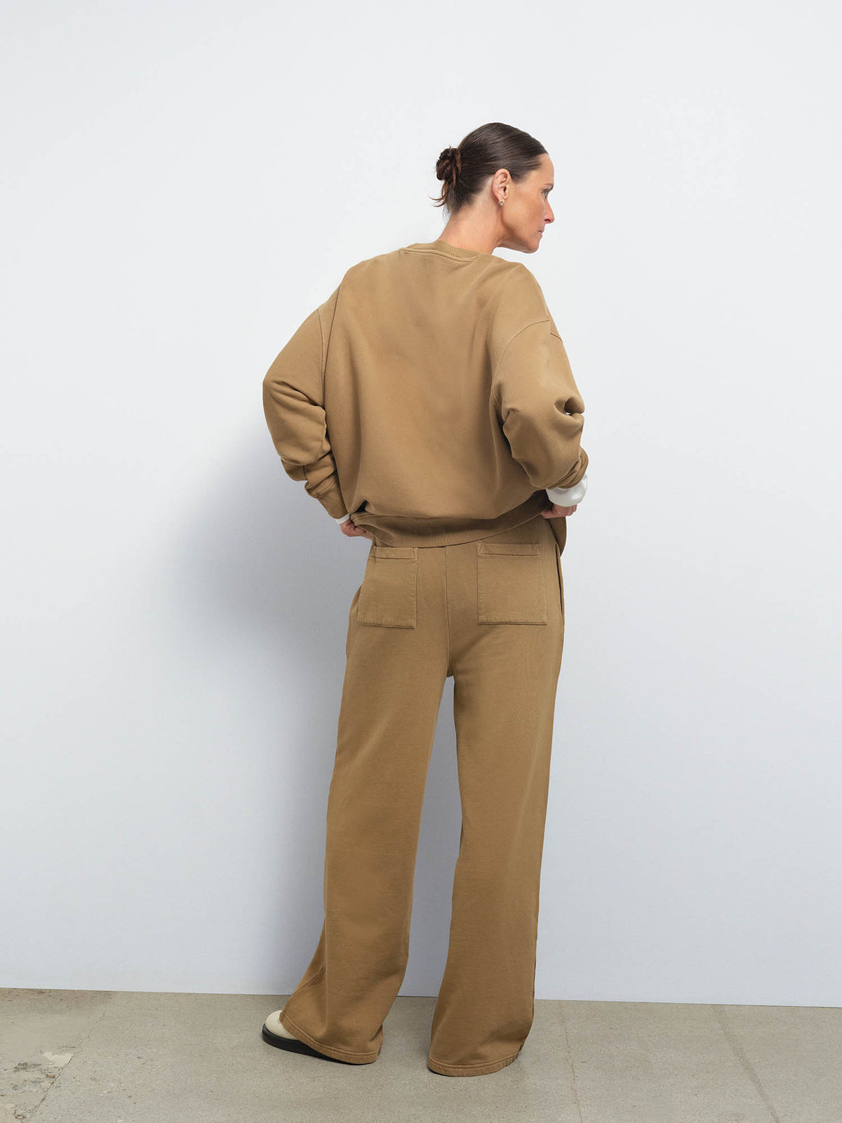 Organic Fleece Straight Leg Sweatpant