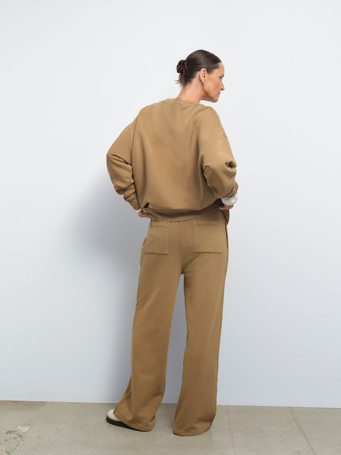 Organic Fleece Straight Leg Sweatpant