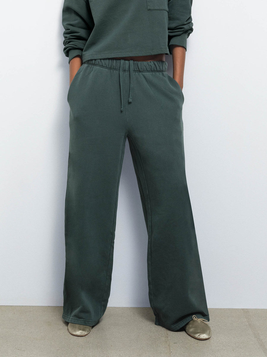 Organic Fleece Straight Leg Sweatpant