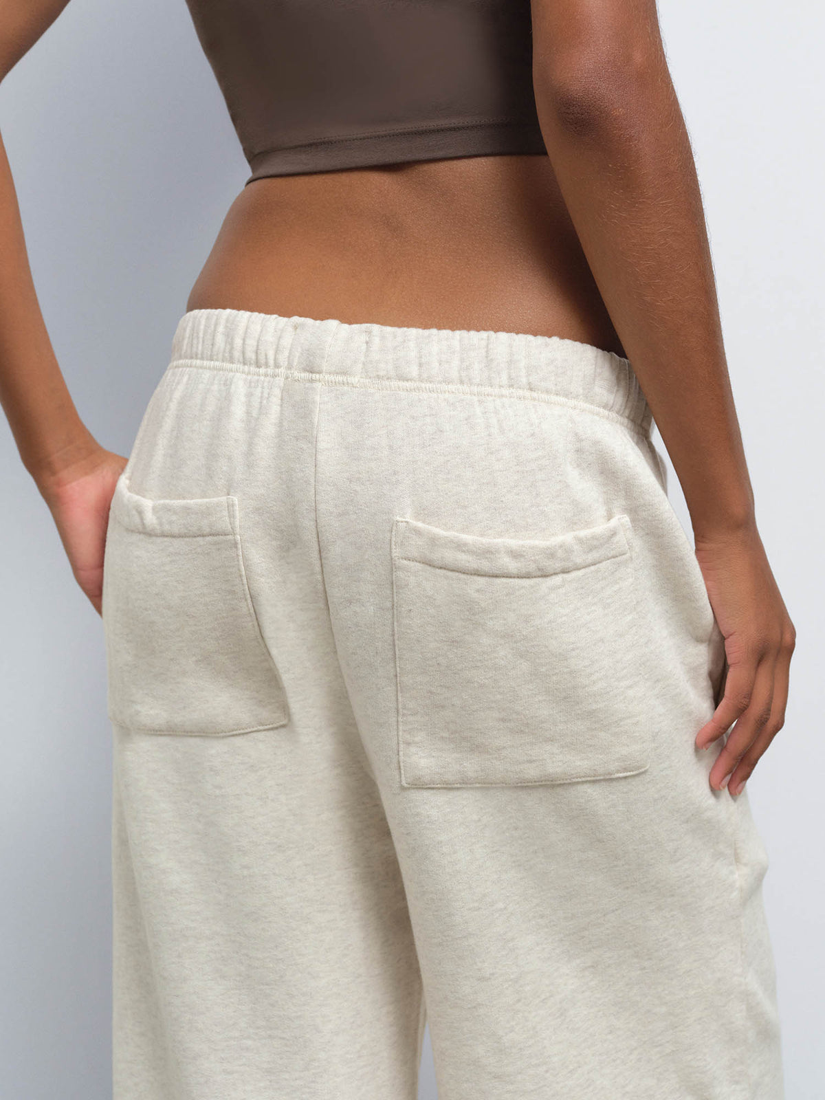 Organic Fleece Straight Leg Sweatpant