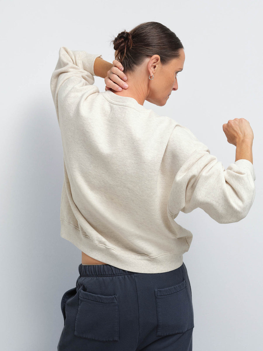 Organic Fleece Straight Leg Sweatpant