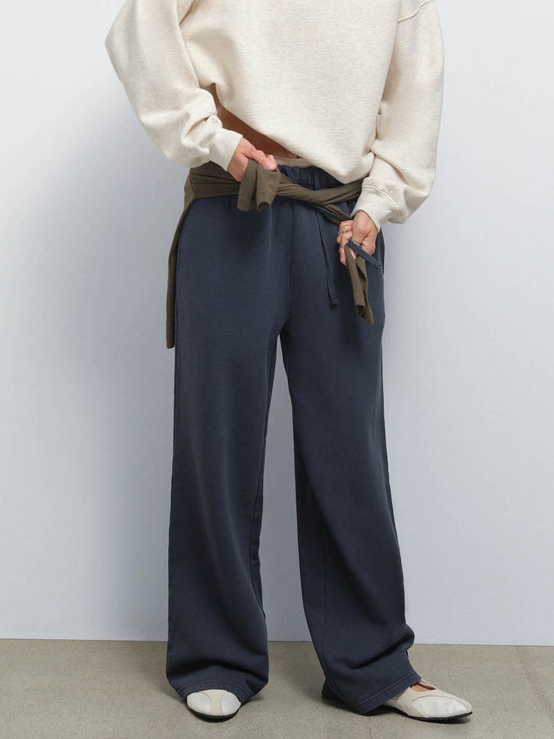 Organic Fleece Straight Leg Sweatpant