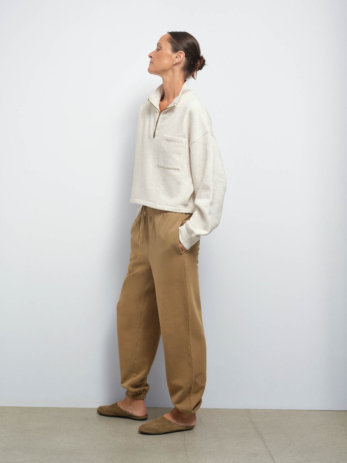 Organic Fleece Relaxed Pocket Sweatpant