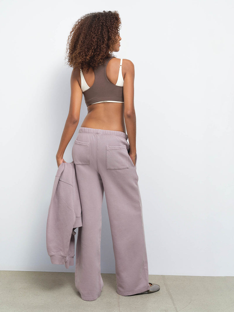 Organic Fleece Straight Leg Sweatpant