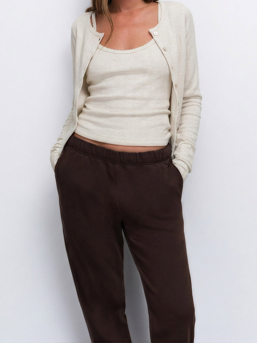 Organic Fleece Relaxed Pocket Sweatpant