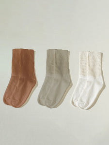 Organic Cotton Sock 3 Pack