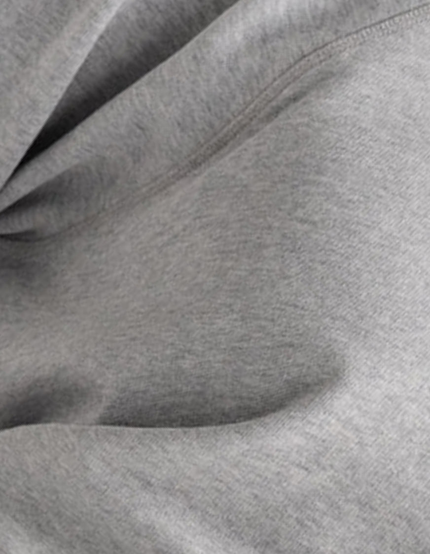 Organic Heritage Jersey fabric detail, showing the soft, breathable texture of organic cotton jersey knit.