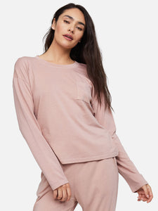 Tencel Long Sleeve Sleep Tee