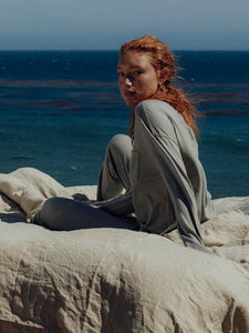 Tencel Long Sleeve Sleep Tee