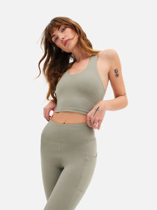 Organic Stretch Racer Tank