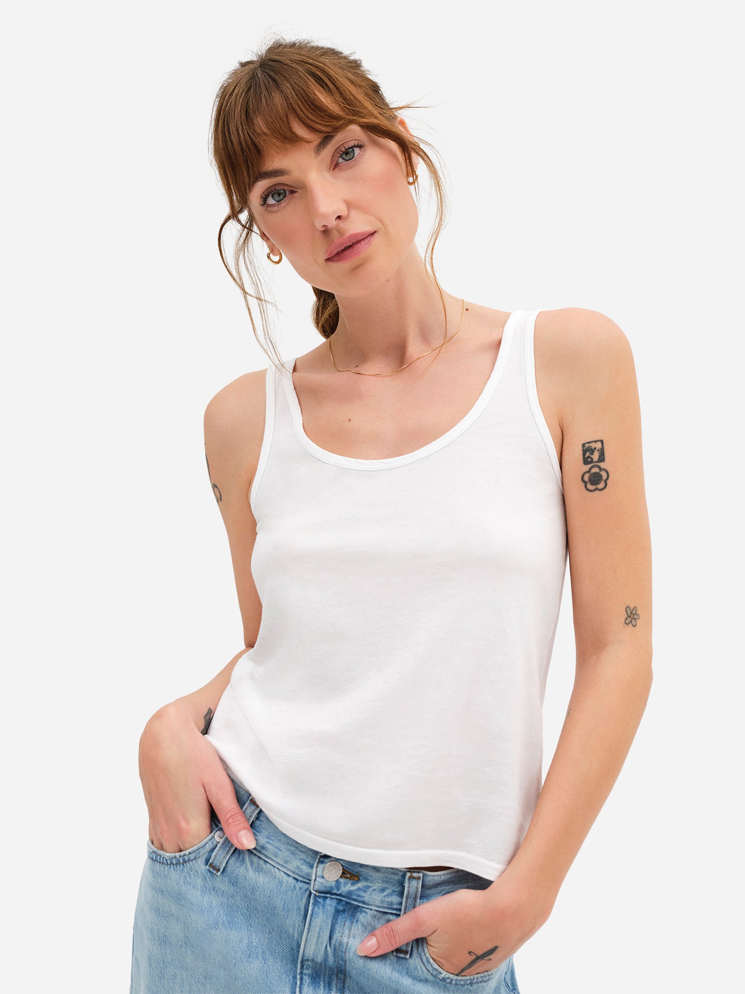 Comfortable and Stylish Organic Cotton Camisole Tank Top for Women