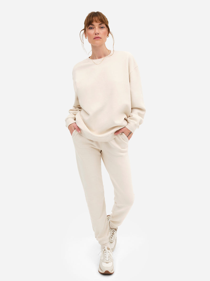 Organic Fleece Oversized Sweatshirt
