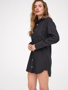 Linen Shirt Dress