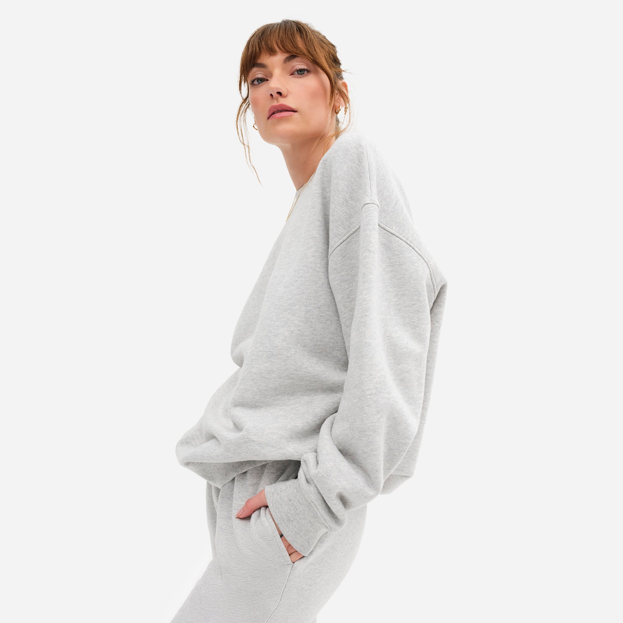 Organic Fleece Oversized Sweatshirt – MATE the Label