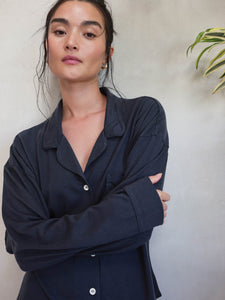 Tencel Button Down Sleep Shirt