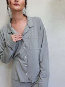 Tencel Button Down Sleep Shirt