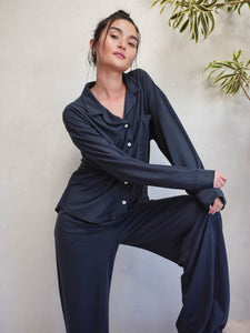 Tencel Sleep Wide Leg Pant
