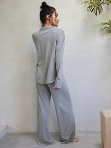 Tencel Sleep Wide Leg Pant