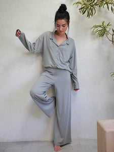 Tencel Sleep Wide Leg Pant